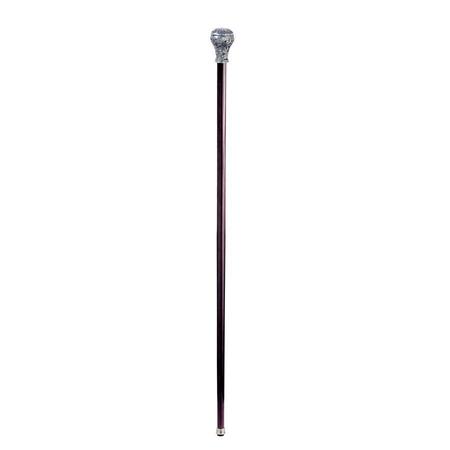 Design Toscano The Padrone Collection: Ornate Ball Pewter Walking Stick PA400